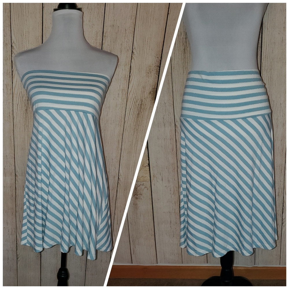 Striped skirt